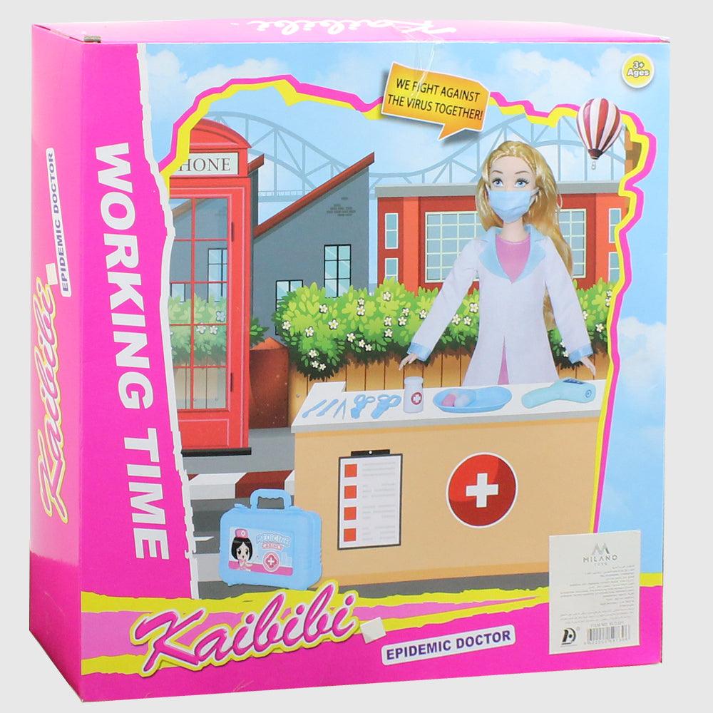 Kaibibi Doll With Doctor Set - Ourkids - Kaibibi