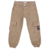 Khaki Cargo Pants - Ourkids - Playmore