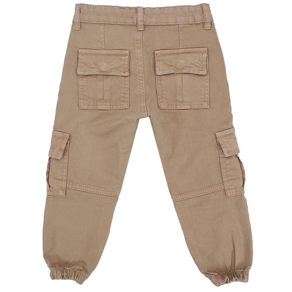 Khaki Cargo Pants - Ourkids - Playmore