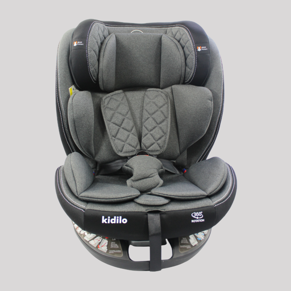 Kidilo 360° Rotating Baby Car Seat with Head Protection - Ourkids - Kidilo