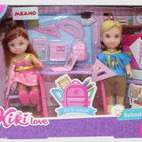 Kiki Love Doll Set - School Fun - Ourkids - Kiki Love