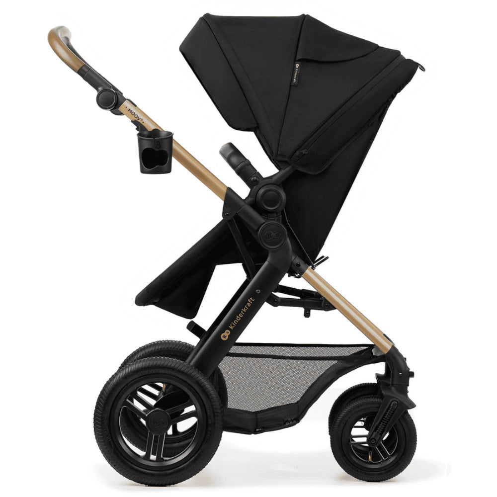 Kinderkraft Travel System Stroller With Flip Arm Moov2 Air - (3in1)