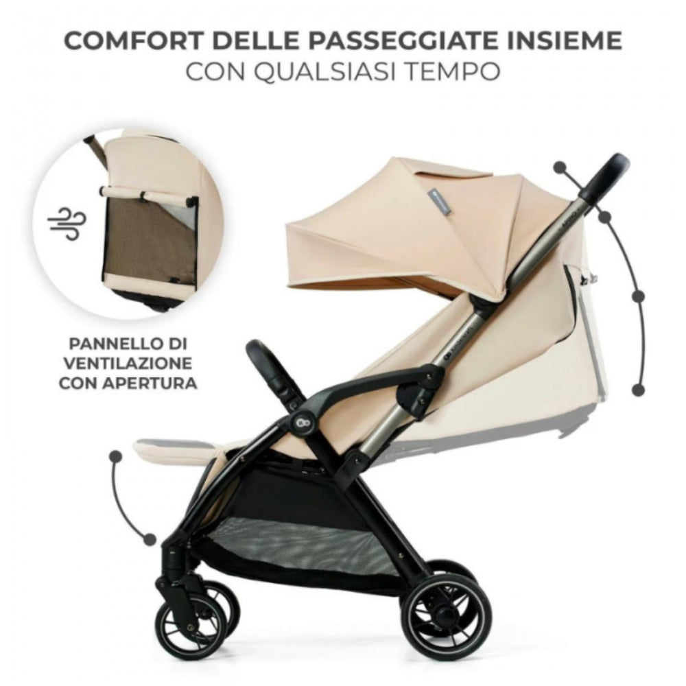 Kinderkraft Apino Stroller - Beige