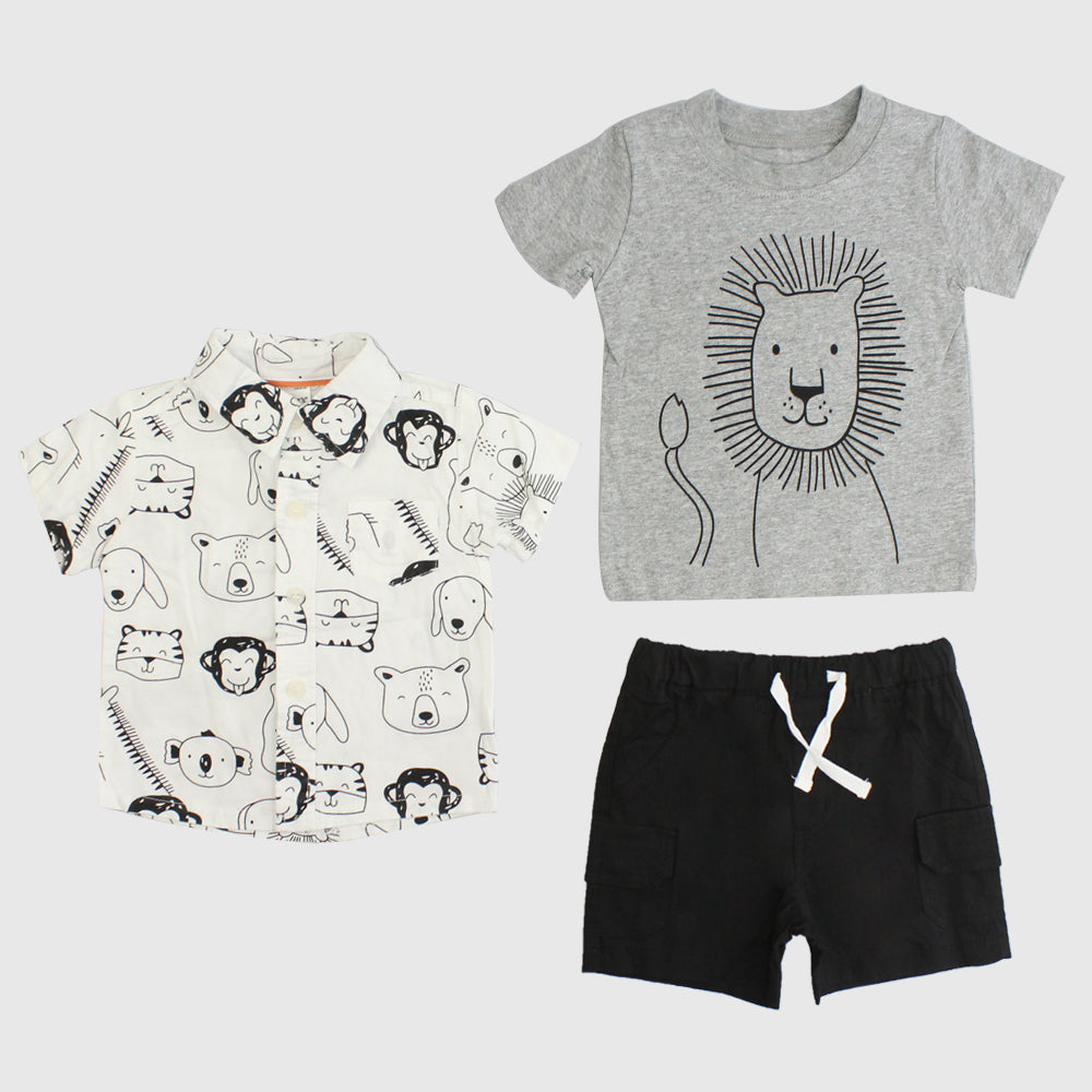 King Of The Jungle 3-Piece Outfit Set - Ourkids - Carter's