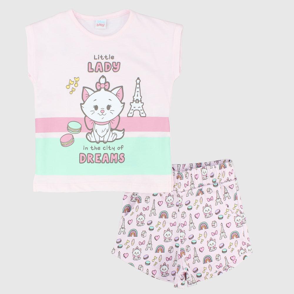 Kitten In Paris Sleeveless Pajama - Ourkids - Papillion