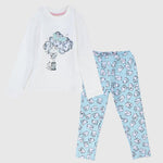 Kitty Cat 2-Piece Fleeced Outfit Set - Ourkids - Quokka