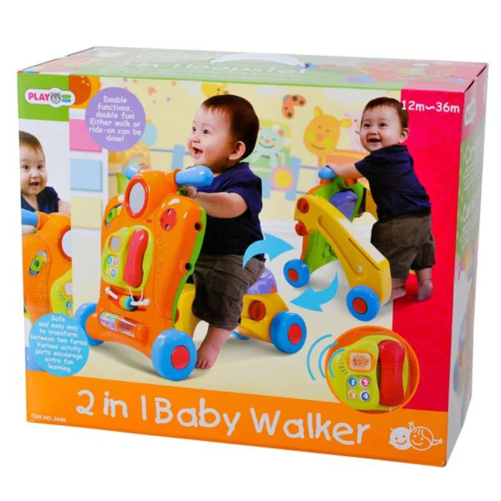 Play Go 2in1 Baby Walker - Toys - PlayGo