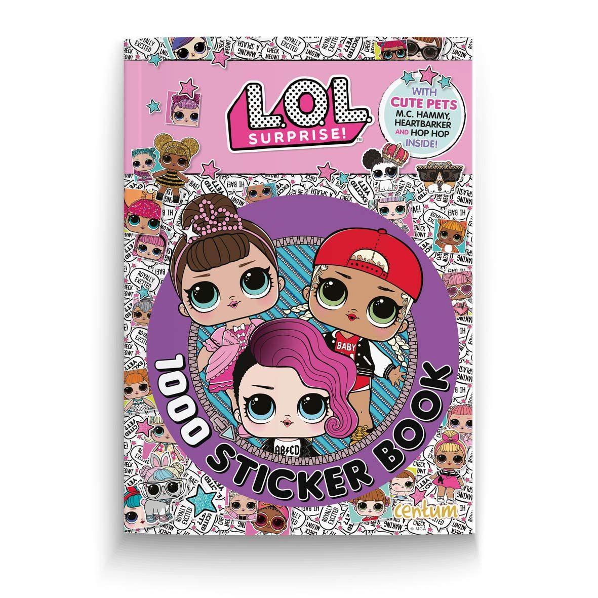 L.O.L. 1000 Sticker Book - Ourkids - OKO