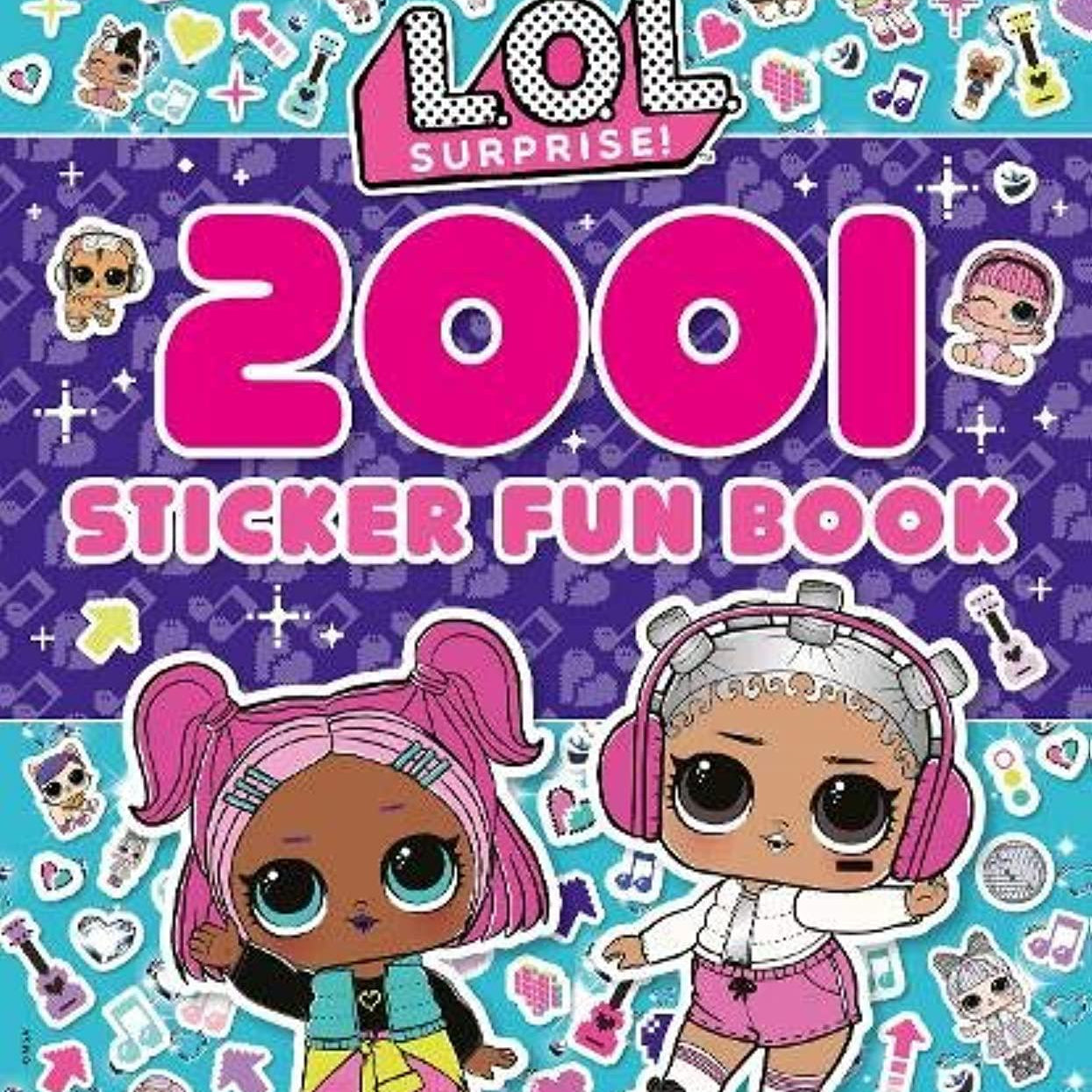 L.O.L. Surprise! 2001 Sticker Book - Ourkids - OKO