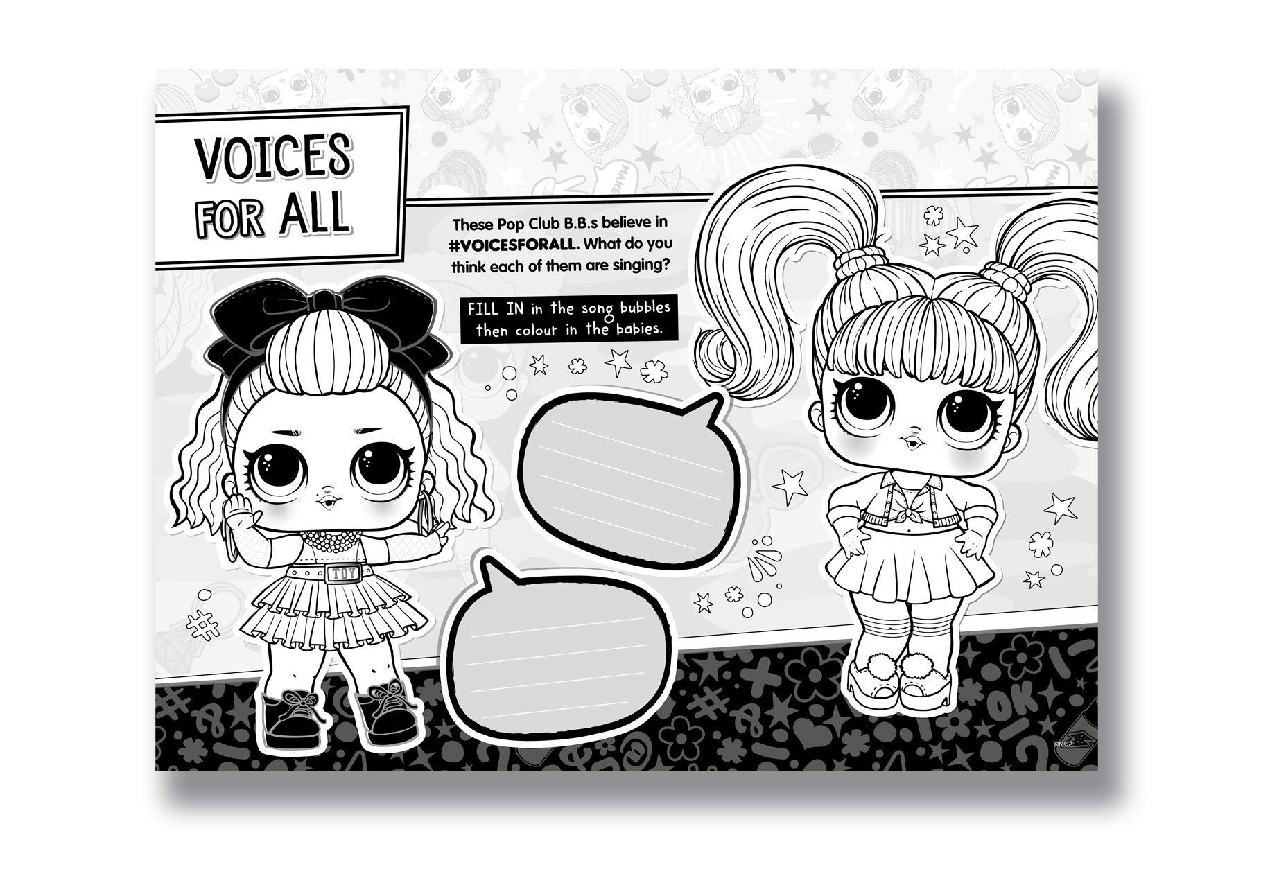 L.O.L. Surprise! Activity & Coloring Pad - Ourkids - OKO
