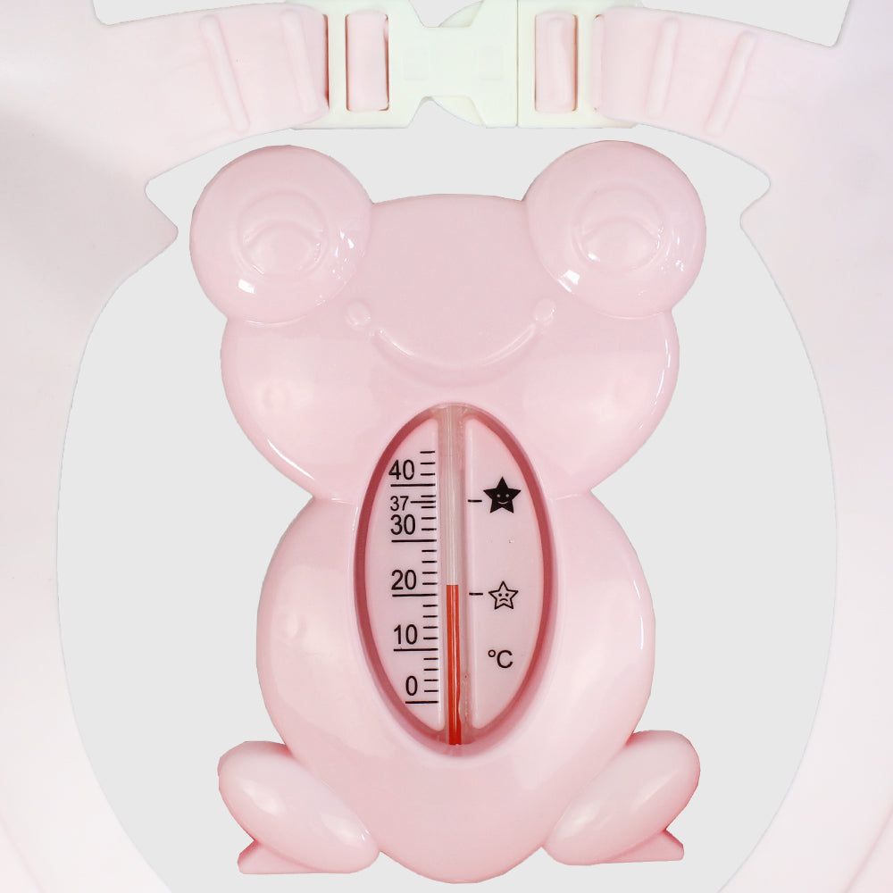 La Frutta Shower Cap and Bath Thermometer (Pink) - Ourkids - La Frutta