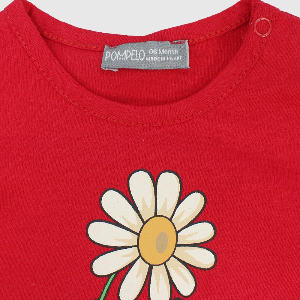 Ladybug Short-Sleeved T-Shirt - Ourkids - Pompelo