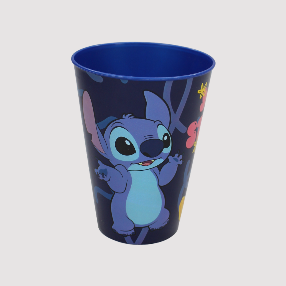 Large Easy PP Tumbler 430 ml Stitch - Ourkids - Stor