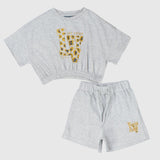 Las Vegas Short-Sleeved Pajama - Ourkids - Pompelo