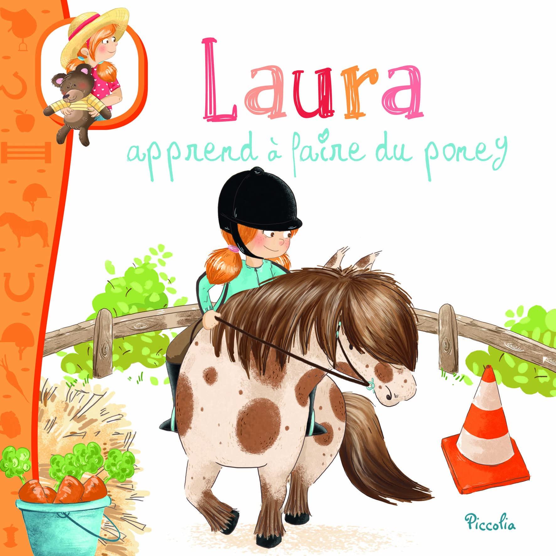 Laura au poney club (Laura at the pony club) - Ourkids - OKO
