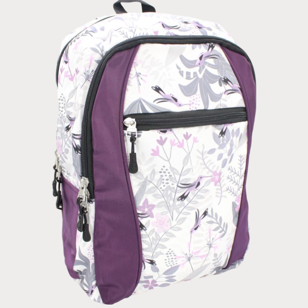 Lavender/Purple Laptop Backpack - Ourkids - Activ