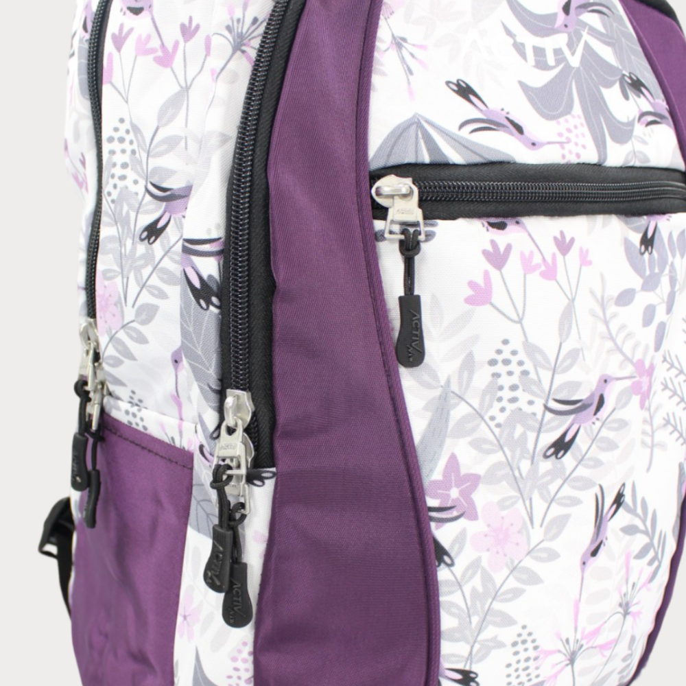 Lavender/Purple Laptop Backpack - Ourkids - Activ