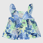 Leafy Sleeveless Blouse - Ourkids - Quokka