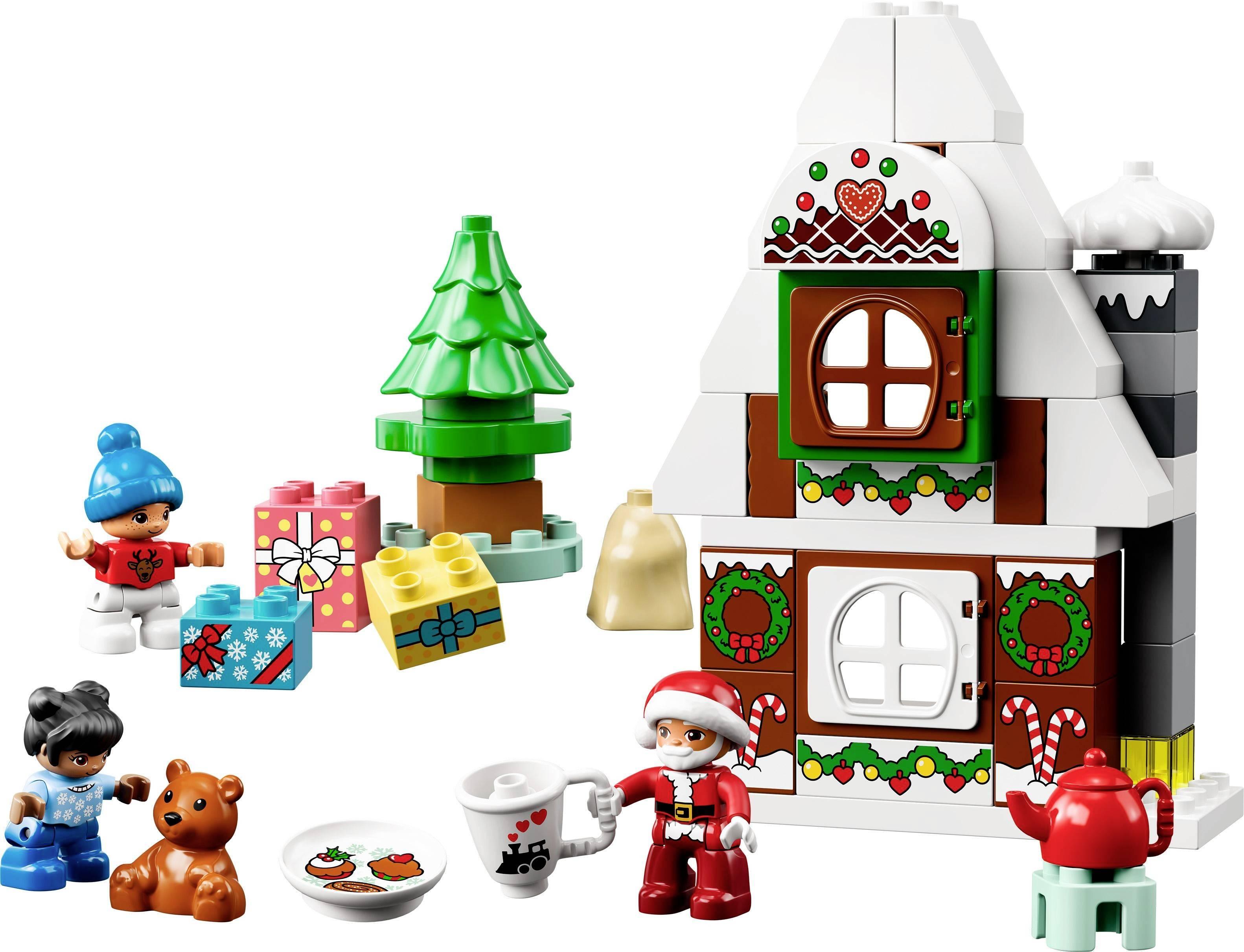 LEGOÂ® DUPLOÂ® Gingerbread house with Santa Claus - Ourkids - Lego