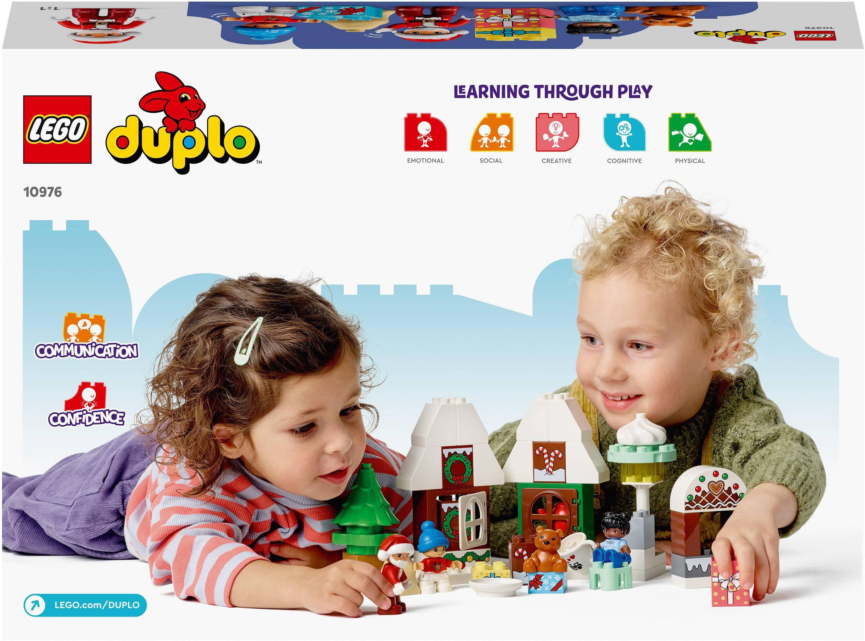 LEGOÂ® DUPLOÂ® Gingerbread house with Santa Claus - Ourkids - Lego