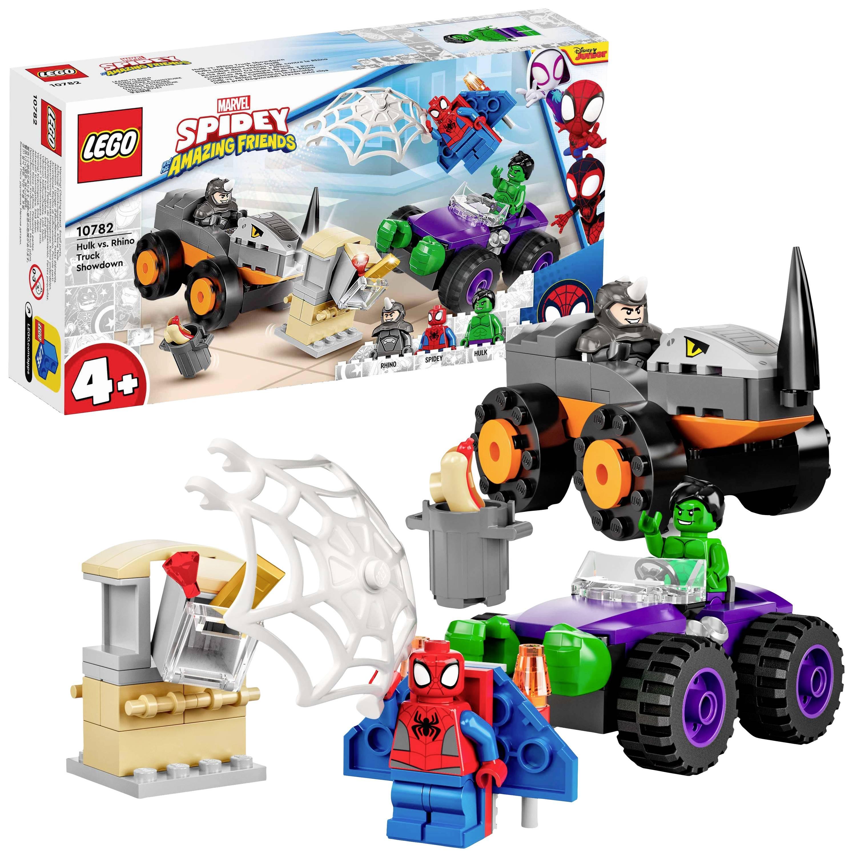 LEGO® MARVEL SUPER HEROES Hulks and Rhino's Truck Duel - Ourkids - Lego