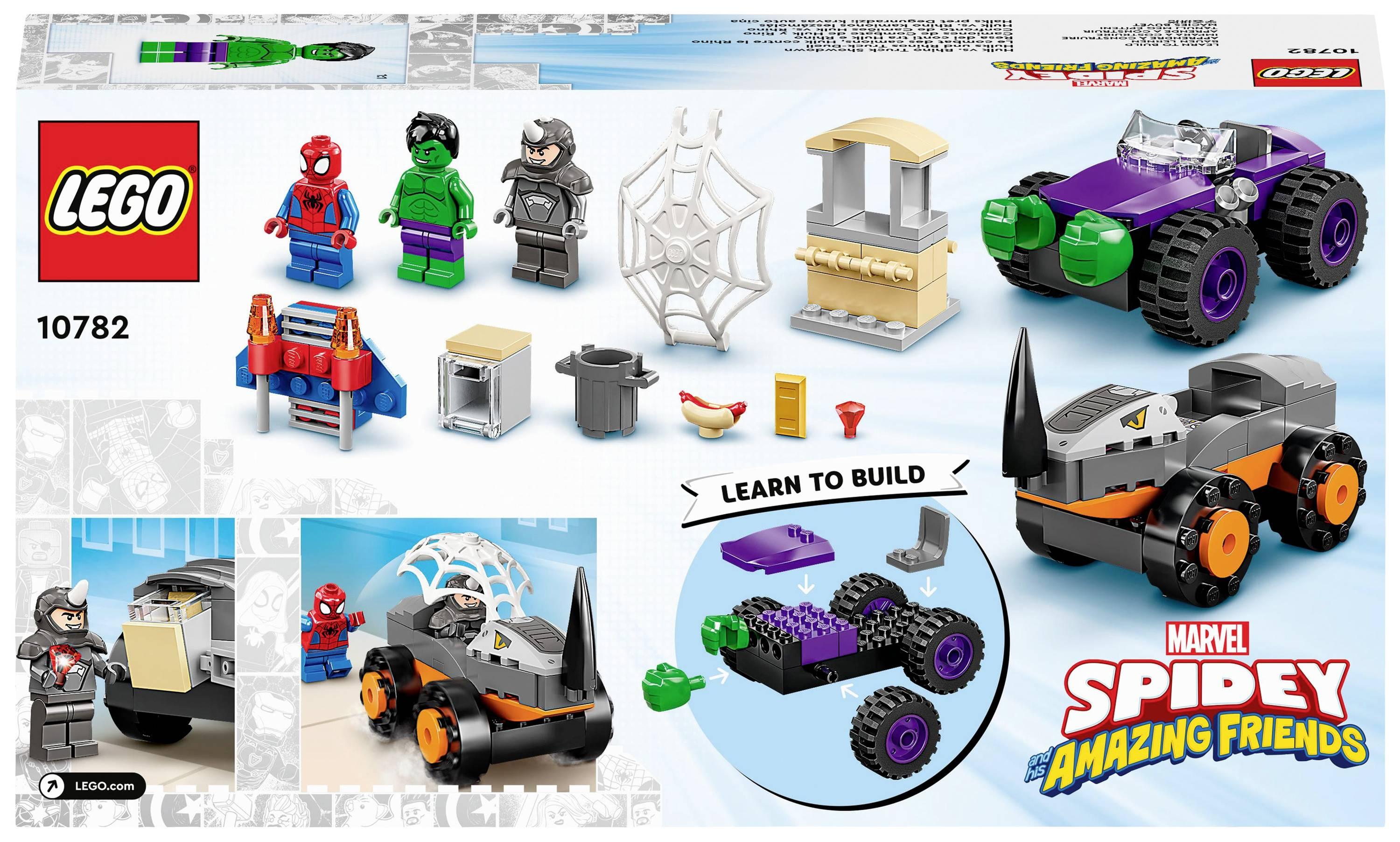 LEGO® MARVEL SUPER HEROES Hulks and Rhino's Truck Duel - Ourkids - Lego