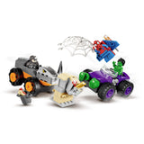 LEGO® MARVEL SUPER HEROES Hulks and Rhino's Truck Duel - Ourkids - Lego