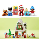 LEGOÂ® DUPLOÂ® Gingerbread house with Santa Claus - Ourkids - Lego