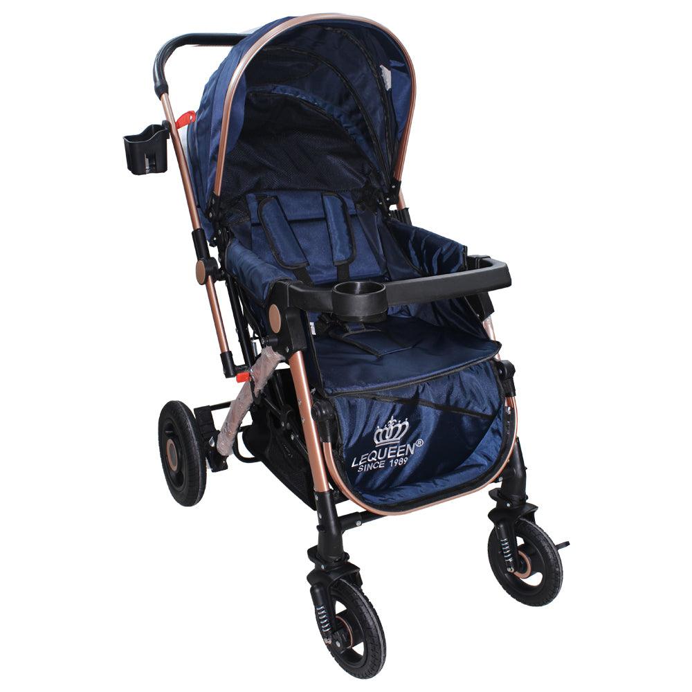 LeQueen 3 in 1 Baby Travel System Pushchair Baby Stroller Portable Travel - Ourkids - LeQueen