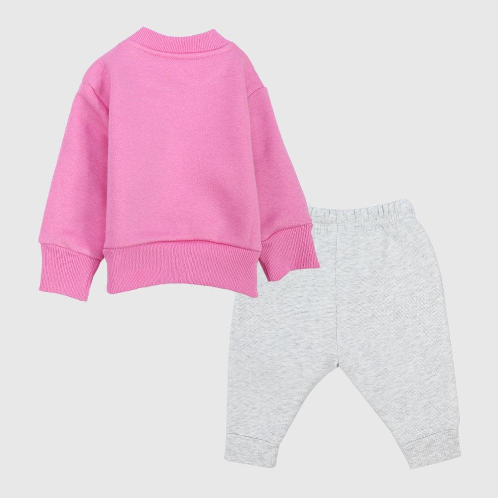 Let's Have Fun Long-Sleeved Fleeced Pajama - Ourkids - Al Sayad