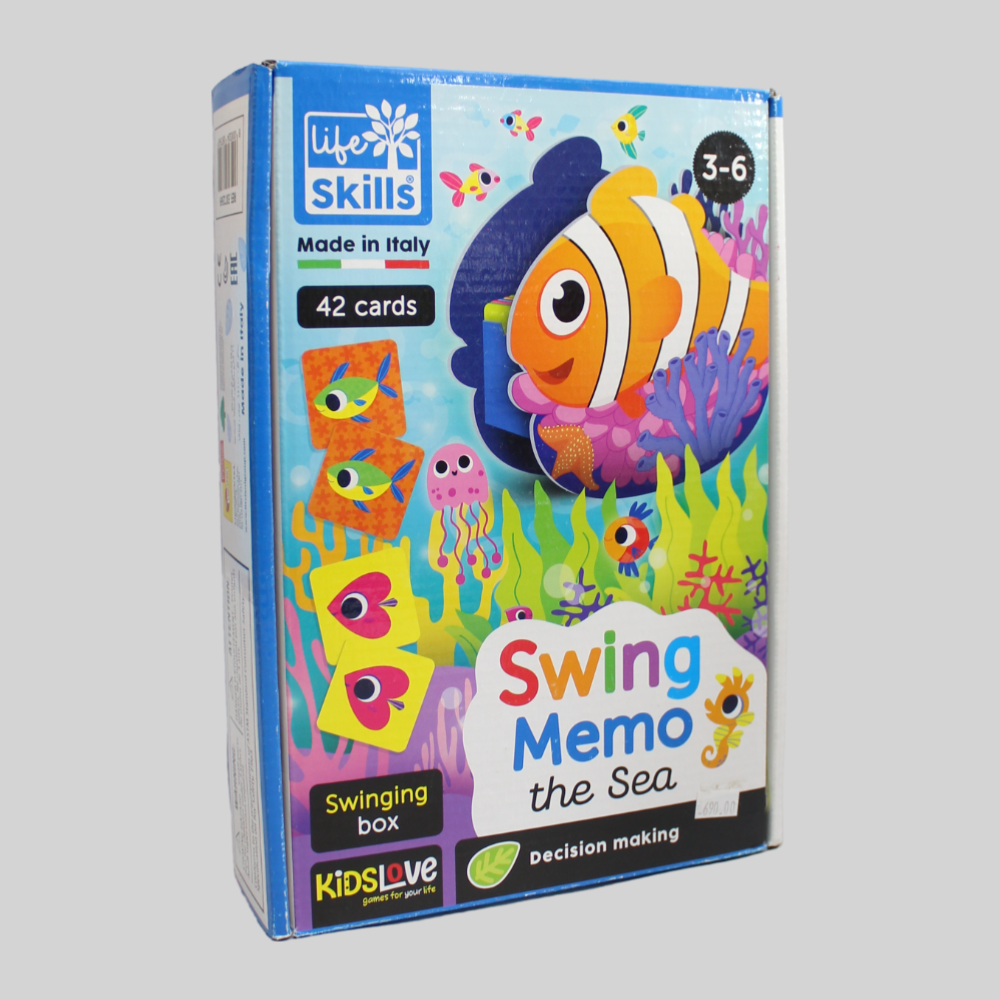 Life Skills Swing Memo Sea Board Game - Ourkids - Lisciani