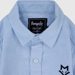 Light Blue Long-Sleeved Shirt - Ourkids - Pompelo