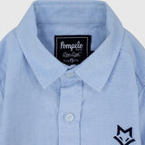 Light Blue Long-Sleeved Shirt - Ourkids - Pompelo