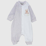 Light Purple Long-Sleeved Baby Footless Onesie - Ourkids - Berceau