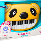 Lija Smiling Face Shaped Keyboard with Microphone - Ourkids - Milano