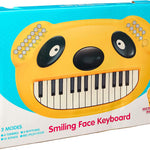 Lija Smiling Face Shaped Keyboard with Microphone - Ourkids - Milano