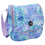 LILAC AND TIFFANY BLUE TIE DYE CROSS BODY LUNCH BAG - Ourkids - Cubs