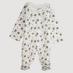 Little Bears Long-Sleeved Baby Footie - Ourkids - Junior