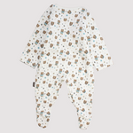 Little Bears Long-Sleeved Baby Footie - Ourkids - Junior