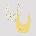 Little Bees Bib (Pack Of 2) - Ourkids - Junior