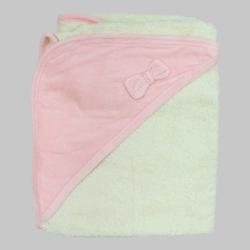 Little Bow Baby Hooded Towel - Ourkids - Bumber