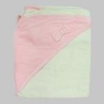 Little Bow Baby Hooded Towel - Ourkids - Bumber