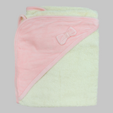 Little Bow Baby Hooded Towel - Ourkids - Bumber