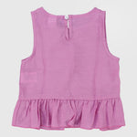 Little Butterfly Sleeveless Blouse - Ourkids - Quokka