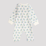 Little Dinos Long-Sleeved Baby Footie - Ourkids - Junior