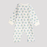 Little Dinos Long-Sleeved Baby Footie - Ourkids - Junior