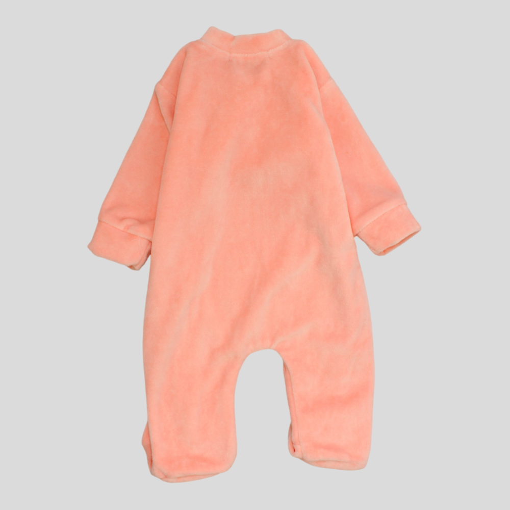 Little Flower Long-Sleeved Baby Footie - Ourkids - Berceau