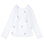 Little Flowers Long-Sleeved Sweatshirt - Ourkids - Quokka