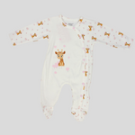 Little Giraffes Long-Sleeved Baby Footie - Ourkids - Junior