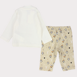 Little Pandas Long-Sleeved Pajama - Ourkids - Junior